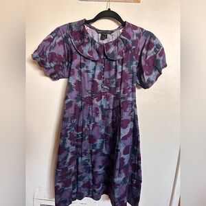 MARC BY MARC JACOBS Purple watercolor dress sz US 2